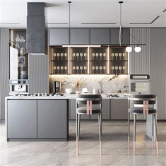 Dulap de bucătărie din PVC din PVC